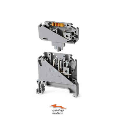 ترمینال ریلی سری مقاومتی سایز 2.5 (بدون مقاومت) مدل RDT 2.5-CRC رعد الکتریک