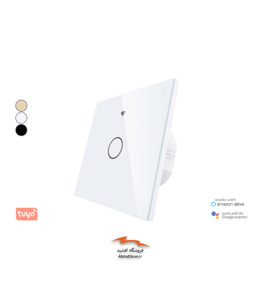 کلید لمسی هوشمند پروتکل WiFi تک پل MOES