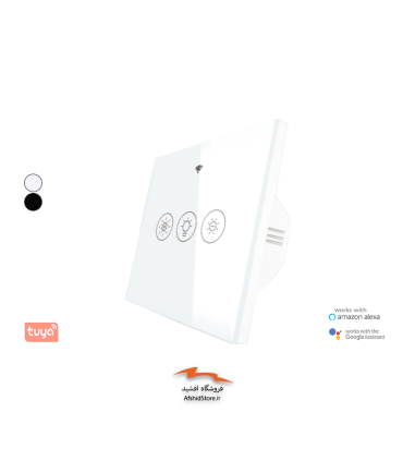 کلید دیمر لمسی هوشمند پروتکل MOES Zigbee