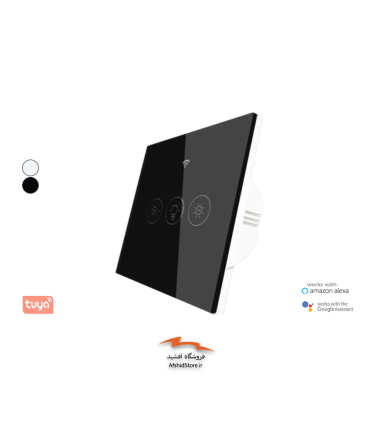 کلید دیمر لمسی هوشمند پروتکل MOES Zigbee
