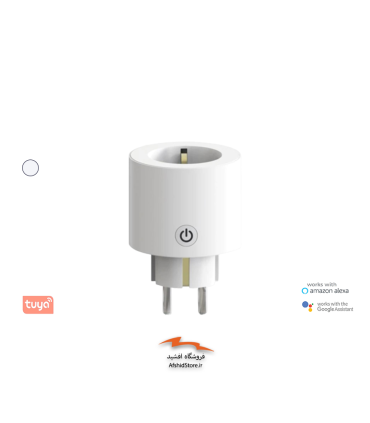 پریز رابط - دوشاخه دار - لمسی هوشمند  پروتکل MOES WiFi