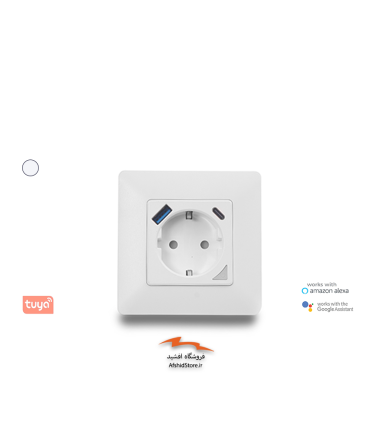 پریز لمسی USB هوشمند پروتکل MOES WiFi