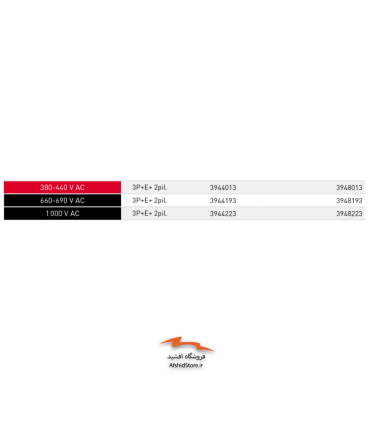 سوکت و پلاگ صنعتی 400 آمپر مدل DS 4 مارشال الکتریک