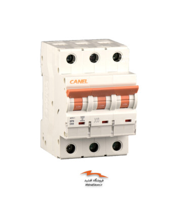 کلید مینیاتوری سه پل | 6 کیلو آمپر | تیپ B | جریان متناوب-AC لنا افراتاب