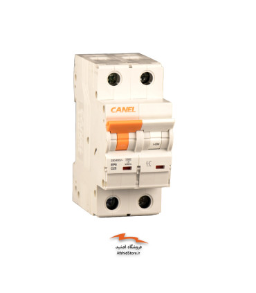 کلید مینیاتوری تک پل + نول | 6 کیلو آمپر | تیپ C | جریان متناوب-AC لنا افراتاب