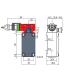 میکروسوییچ FD-983 بدنه فلزی سنگین پیزاتو