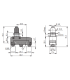 میکروسوییچ MK V11D12 بدنه پلاستیک کوچک پیزاتو