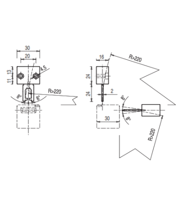 خشاب رگلاژ دار مدل VF KEYD2 پیزاتو